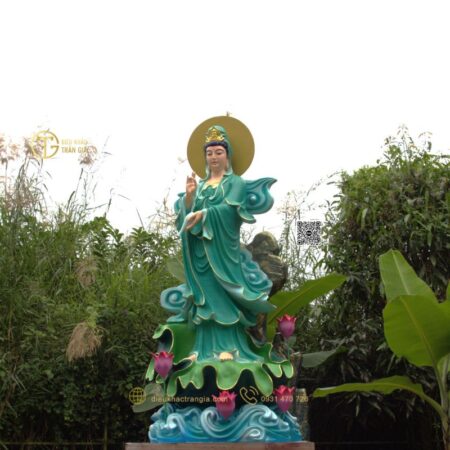 Tượng Phật Quan Âm ngoài trời 160cm