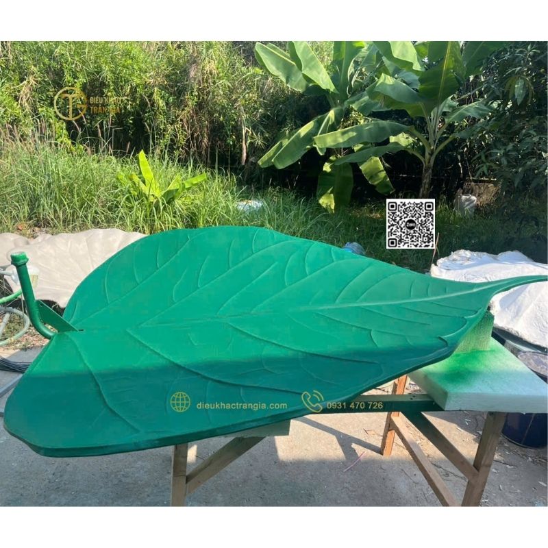 Lá bồ đề nhựa composite cốt thép 150cm