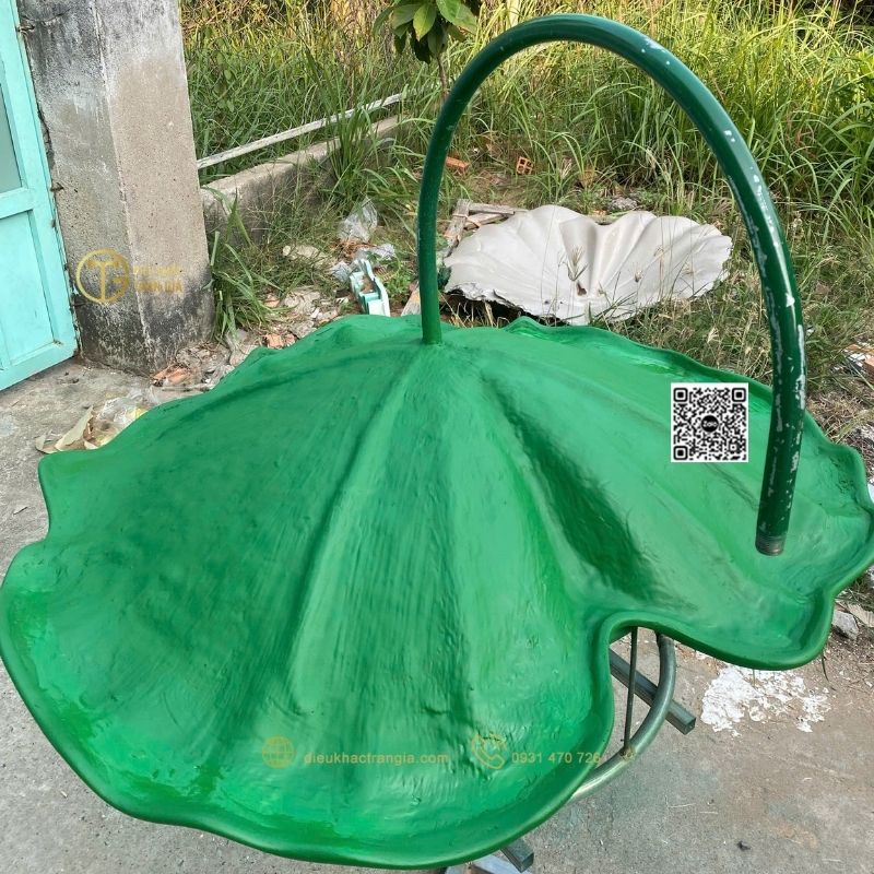 Lá sen nhựa composite cốt thép 100cm