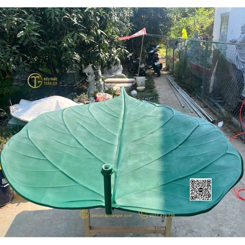 Lá bồ đề nhựa composite cốt thép 150cm