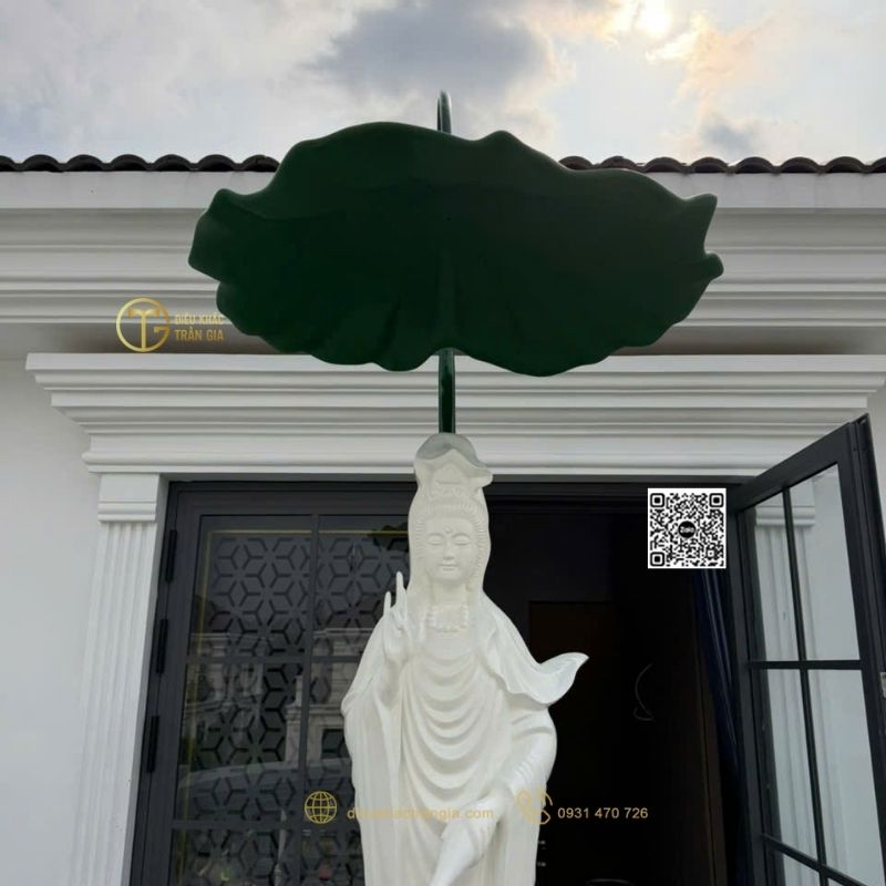 Lá sen nhựa composite cốt thép 100cm