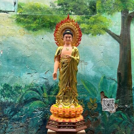 Tượng Phật Adida Tiếp Dẫn 101cm
