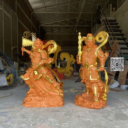 Tượng Tiêu Diện Hộ Pháp Nhựa Composite 120cm