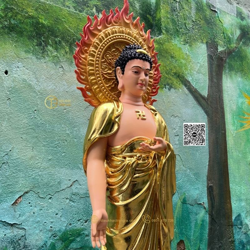 Ý nghĩa của việc thờ Tượng Phật Adida Tiếp Dẫn 101cm