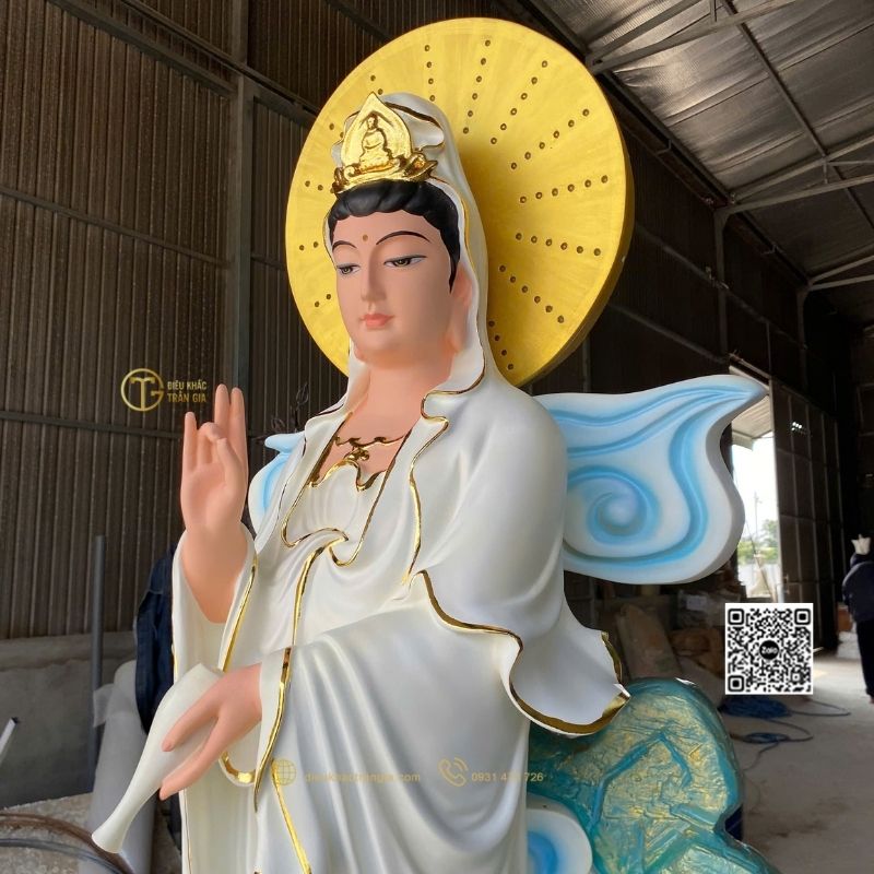 Tượng Bồ Tát Quan Âm Đứng 160cm