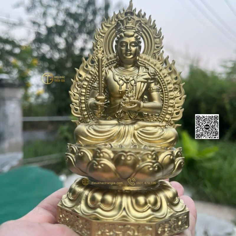Giới thiệu Tượng Phật Hư Không Tạng Bồ Tát Để Xe Hơi