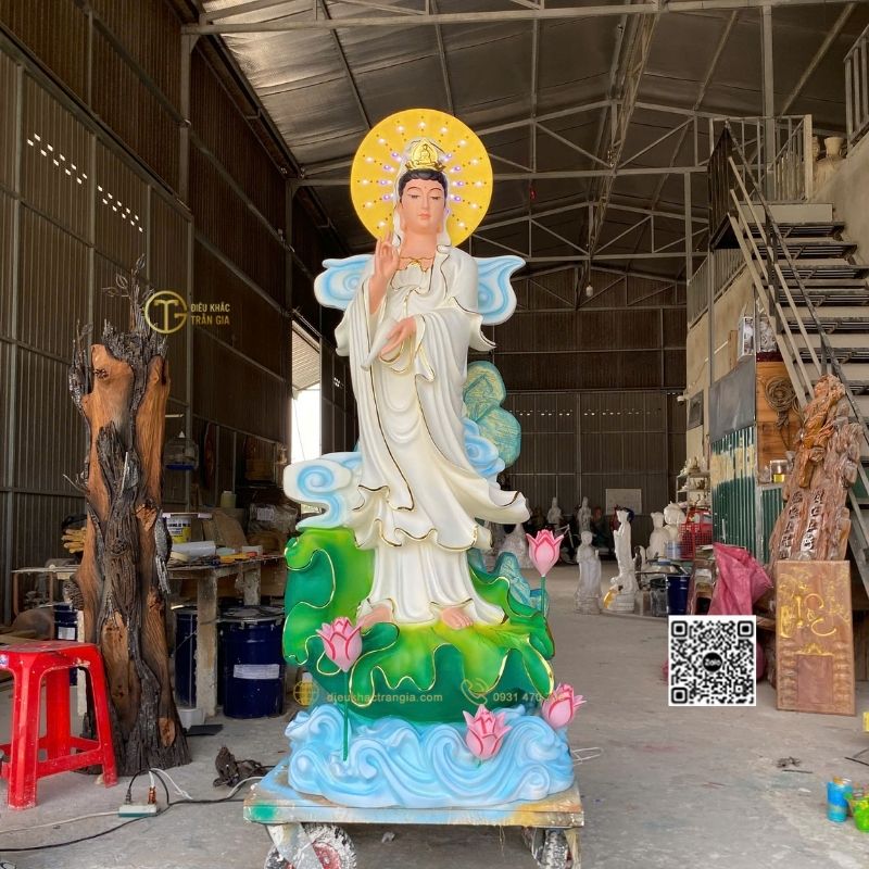 Ý nghĩa của việc thờ Tượng Bồ Tát Quan Âm Đứng 160cm
