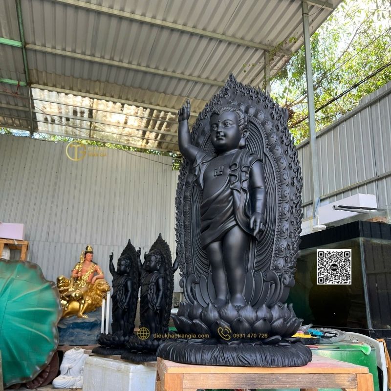 Tượng Đản Sanh 2 Mặt