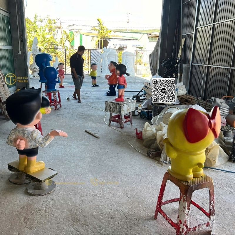 Mô Hình Nobita Nhựa Composite