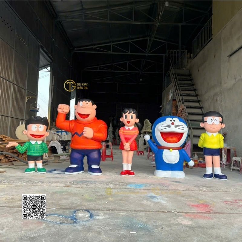 Mô Hình Nobita Nhựa Composite
